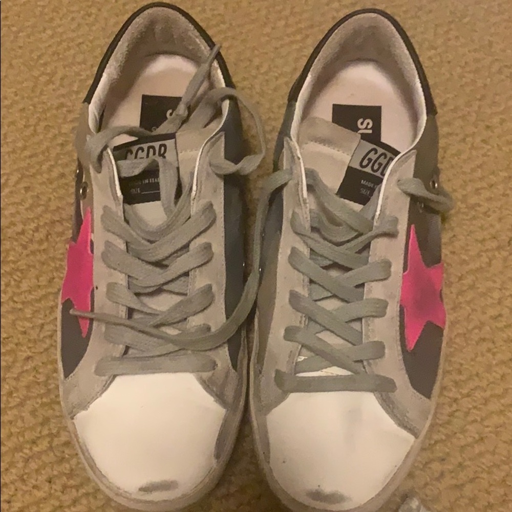 Golden goose size 7 camo